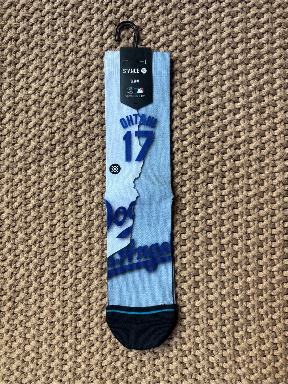 NWT Stance LA Dodgers Shohei Ohtani #17 Crew Socks Large 9-13